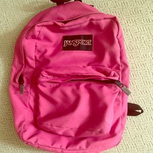 Pink Jansport Bookbag